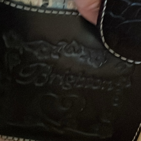 Brighton Straw With Leather Trim Shoulder/Tote Bag - Picture 6 of 13